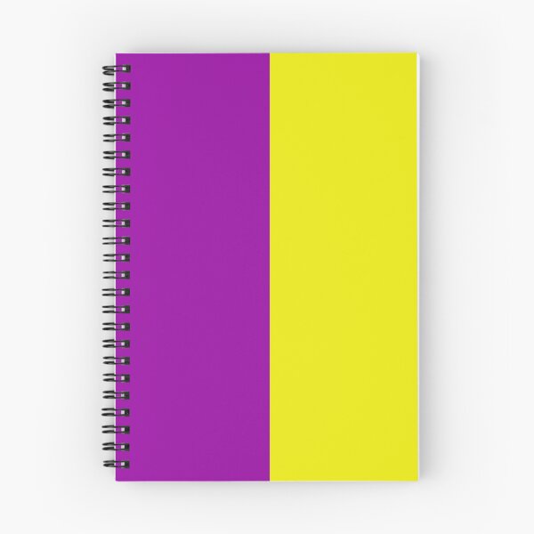 Item preview, Purple Yellow Two Tone Color Split designed and sold by PatternTitan.