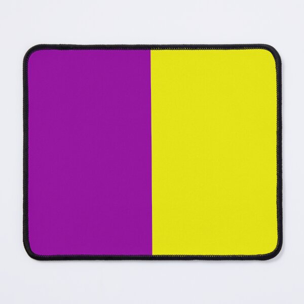 Item preview, Purple Yellow Two Tone Color Split designed and sold by PatternTitan.