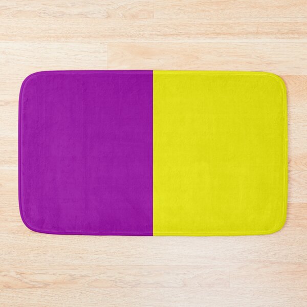 Item preview, Purple Yellow Two Tone Color Split designed and sold by PatternTitan.