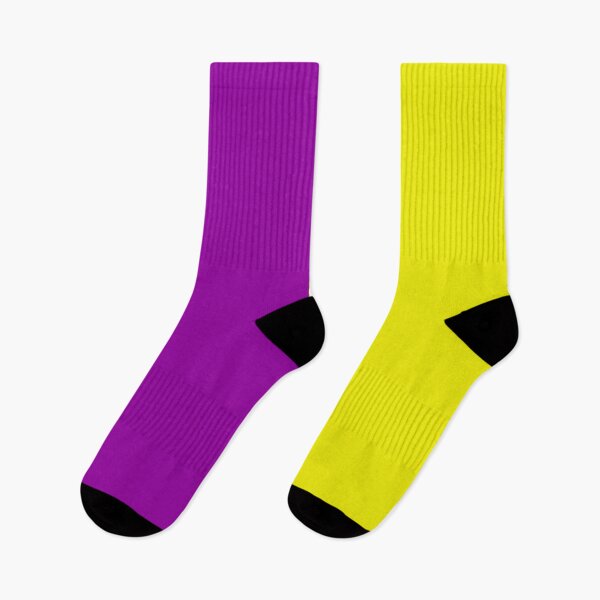 Item preview, Purple Yellow Two Tone Color Split designed and sold by PatternTitan.