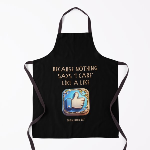 Item preview, Because nothing says "I care" like a like - Social Media Day designed and sold by Pflugart.