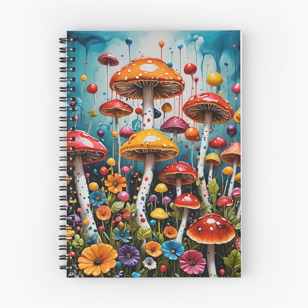 Item preview, Mushrooms: Vibrant Fungi Fantasia 021 designed and sold by REALDesign-Shop.