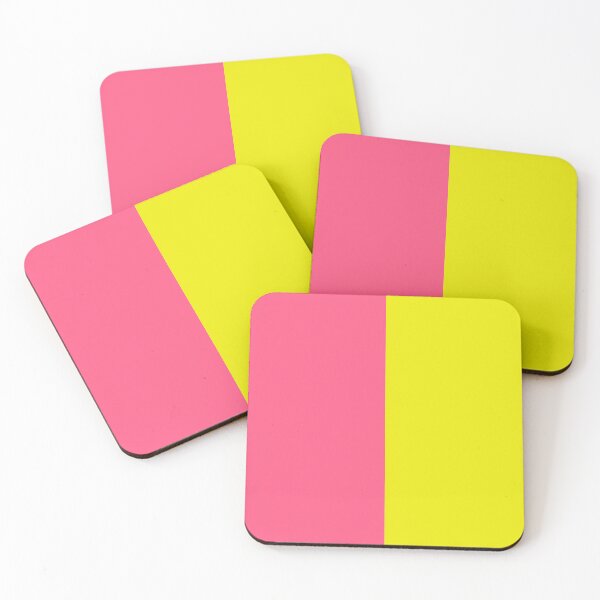 Item preview, Pink Yellow Two Tone Color Split designed and sold by PatternTitan.