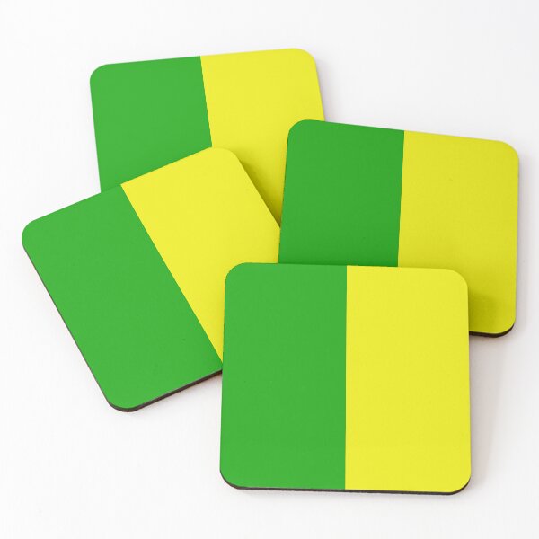 Item preview, Green Yellow Two Tone Color Split designed and sold by PatternTitan.