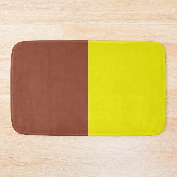 Item preview, Brown Yellow Two Tone Color Split designed and sold by PatternTitan.