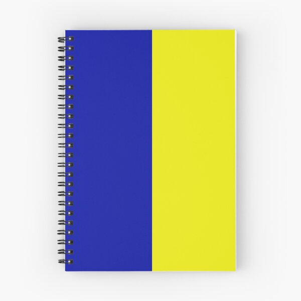 Item preview, Blue Yellow Two Tone Color Split designed and sold by PatternTitan.