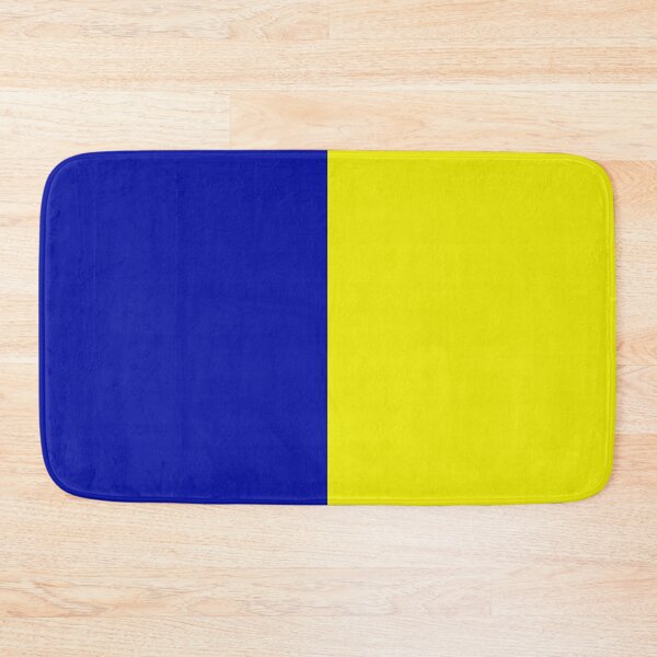 Item preview, Blue Yellow Two Tone Color Split designed and sold by PatternTitan.