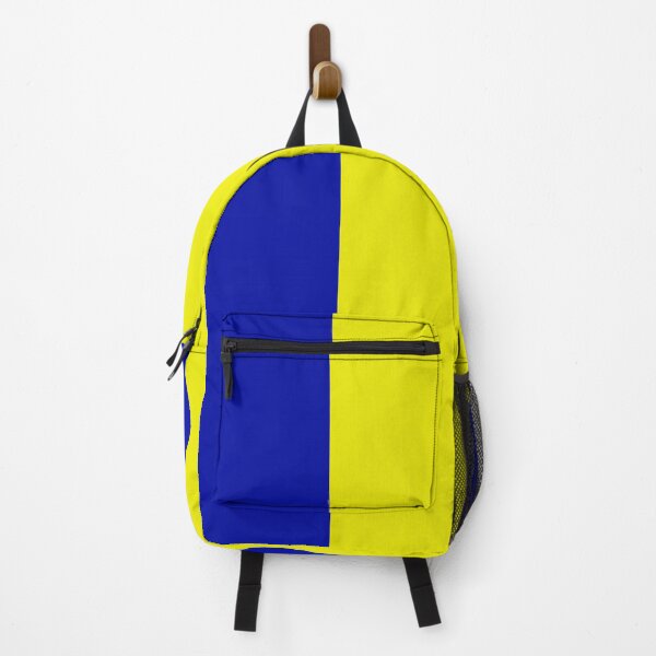 Item preview, Blue Yellow Two Tone Color Split designed and sold by PatternTitan.