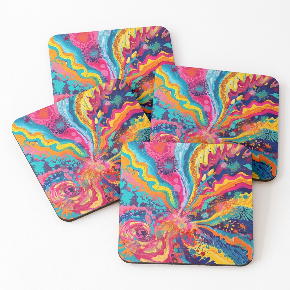 Item preview, Coasters (Set of 4) designed and sold by Ellimade.