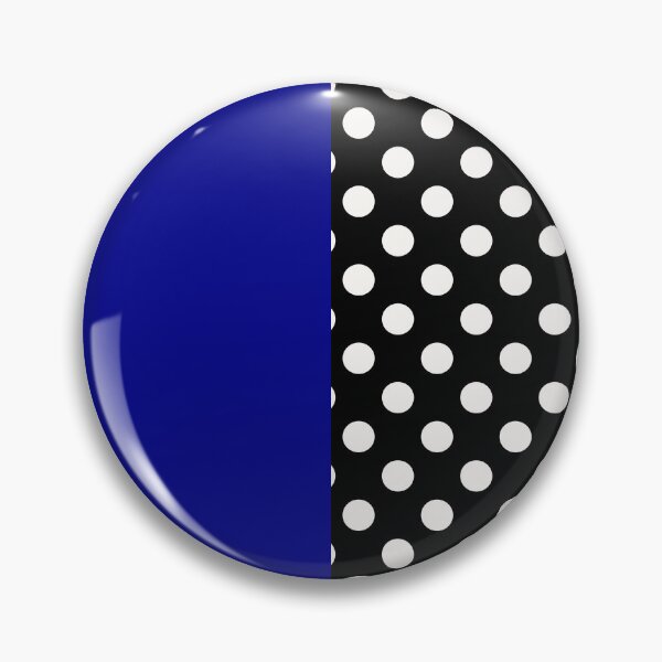 Artikelvorschau, Blau Schwarz Zweifarbige Tupfen entworfen und verkauft von PatternTitan.