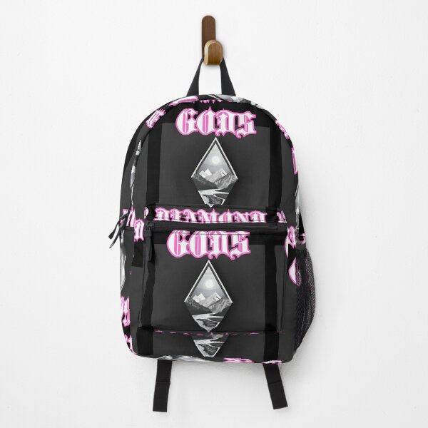 Item preview, Gods diamond with mountains inside in pink christian happy cute romantic gifts designed and sold by thankful-loco.