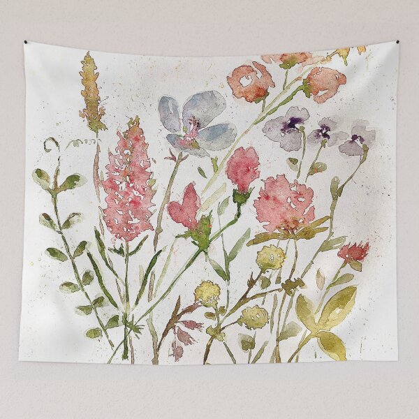 Item preview, Wild flowers  designed and sold by SquirrelArt82.