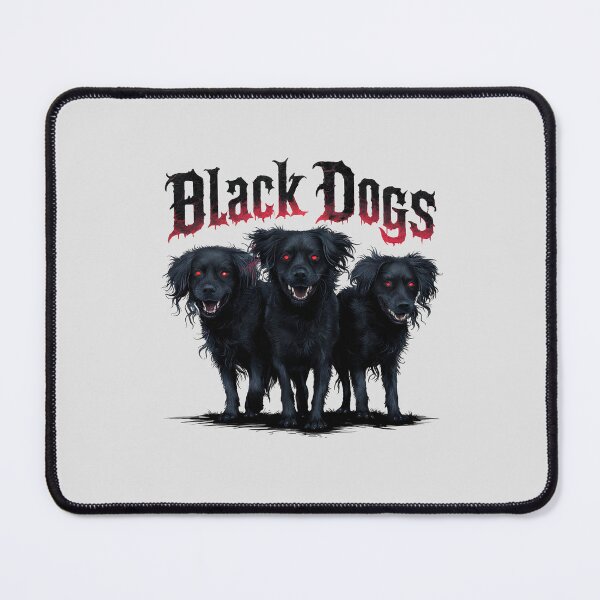 Item preview, Three Creepy Black Dogs designed and sold by Itsheartshop.