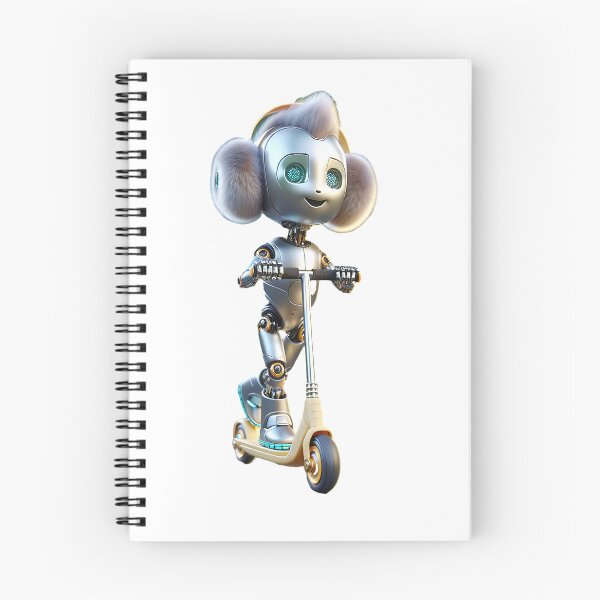 Item preview, A scooter-riding robot child designed and sold by HerbertFlenner.