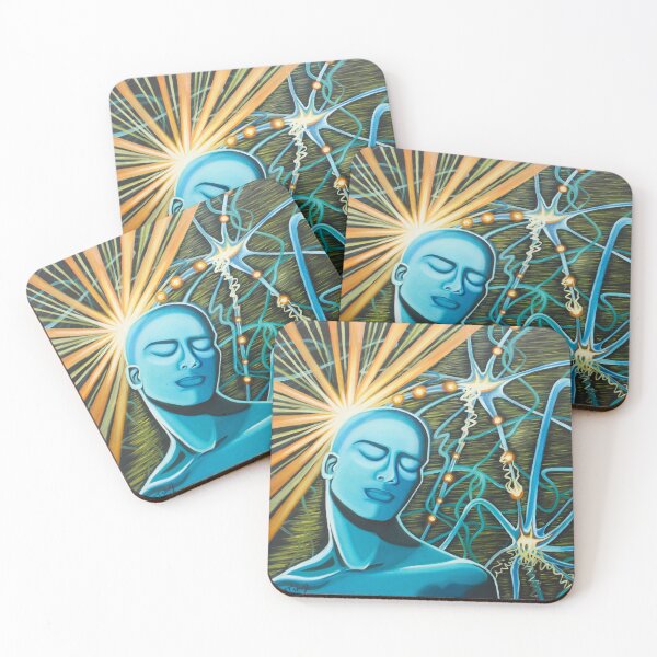 Item preview, Brainstorming neurons man designed and sold by miliishayart.