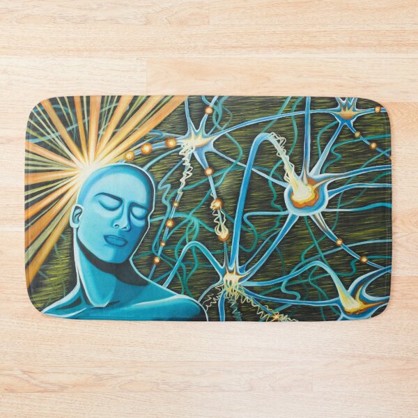 Item preview, Brainstorming neurons man designed and sold by miliishayart.