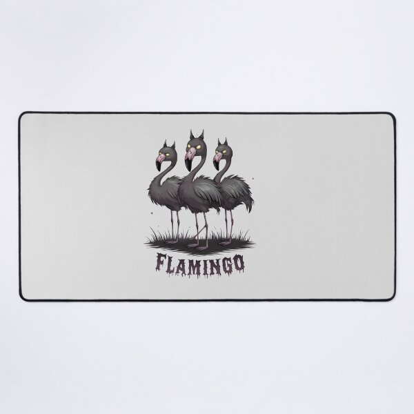 Item preview, Three Creepy Flamingos designed and sold by Itsheartshop.