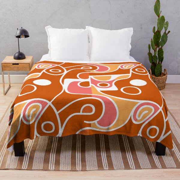Item preview, Retro 1960s Pattern in Brown designed and sold by SamJanner.