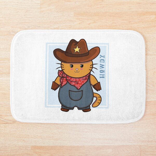 Item preview, vaquero lindo gato designed and sold by Hello-Cuties.