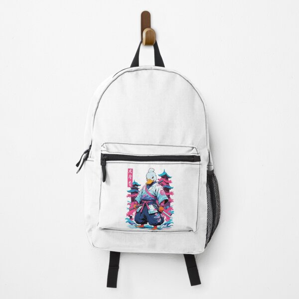 Item preview, Samurai Duck Aesthetic Vaporwave Style Japan designed and sold by LuminOrb.