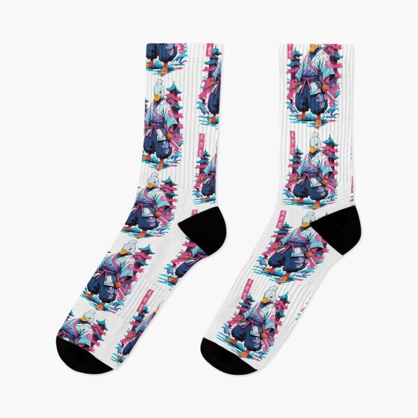 Item preview, Samurai Duck Aesthetic Vaporwave Style Japan designed and sold by LuminOrb.