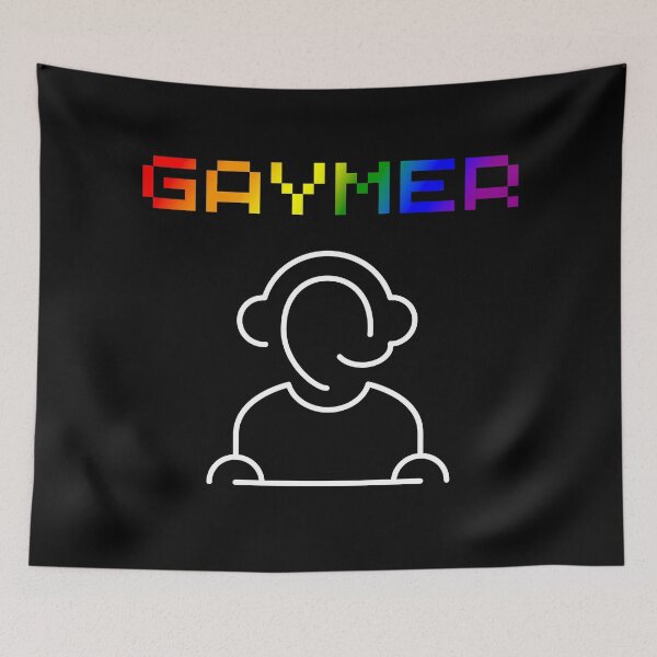 Item preview, Gaymer LGBTQ Rainbow Pride Flag Colors, Gaymer Pride Design  designed and sold by Travelslightly.