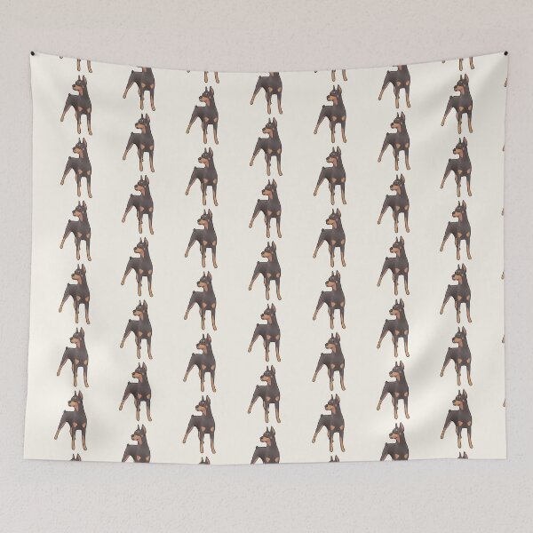 Item preview, Brown doberman art designed and sold by Artofmayara.