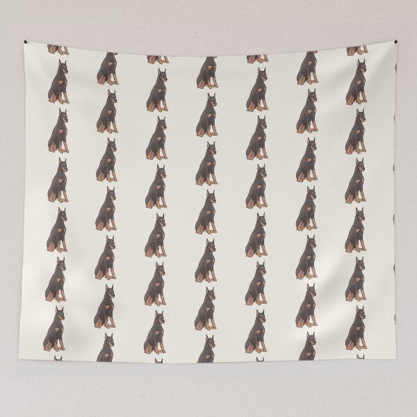 Item preview, Brown doberman dog designed and sold by Artofmayara.
