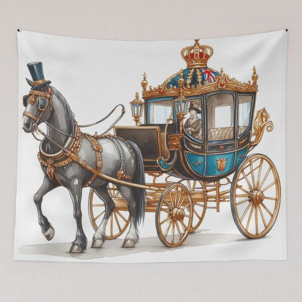 Item preview, Hidden desires: Colin and Penelope’s Carriage Ride” designed and sold by Dominika Farkašová.