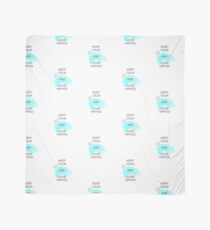 Crowned Hippo -love in color Scarf