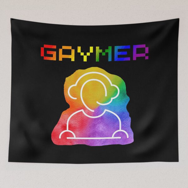 Item preview, Gaymer LGBTQ Rainbow Pride Flag Colors, Gaymer Pride Design  designed and sold by Travelslightly.