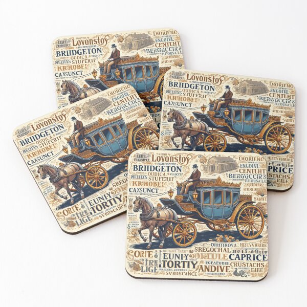 Item preview, Moonlit passion: Colin and Penelope’s Carriage Ride” designed and sold by Dominika Farkašová.