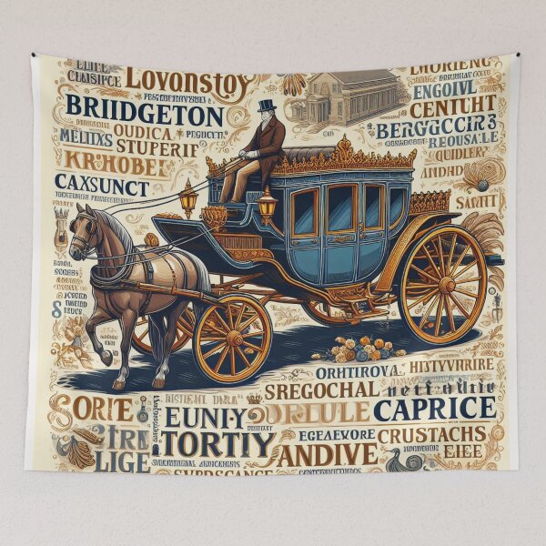 Item preview, Moonlit passion: Colin and Penelope’s Carriage Ride” designed and sold by Dominika Farkašová.
