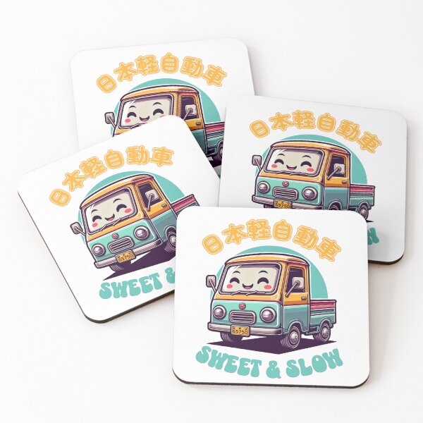 Item preview, Kei Car Japanese JDM Mini Pickup Truck Kawaii designed and sold by cookiescreme.