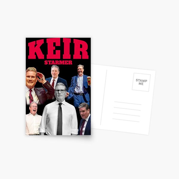Item preview, Keir Starmer Funny 2024 General Election T-Shirt  designed and sold by ukelection2024.