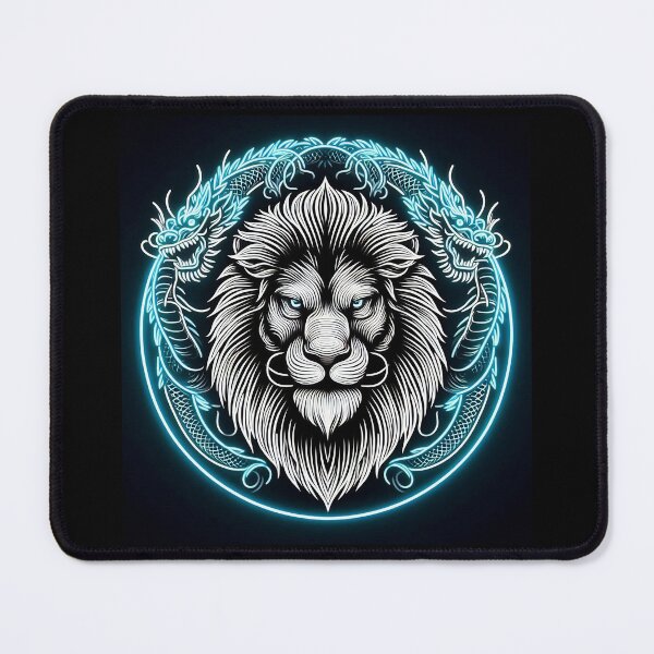 Item preview, Neon Lion & Dragons designed and sold by Pet-Z.