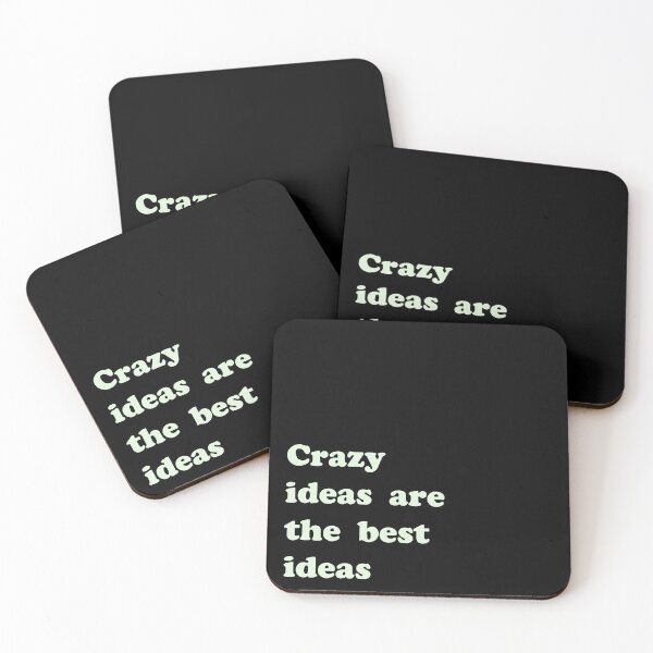 Item preview, Crazy ideas are the best ideas designed and sold by Studio LeDauphin.