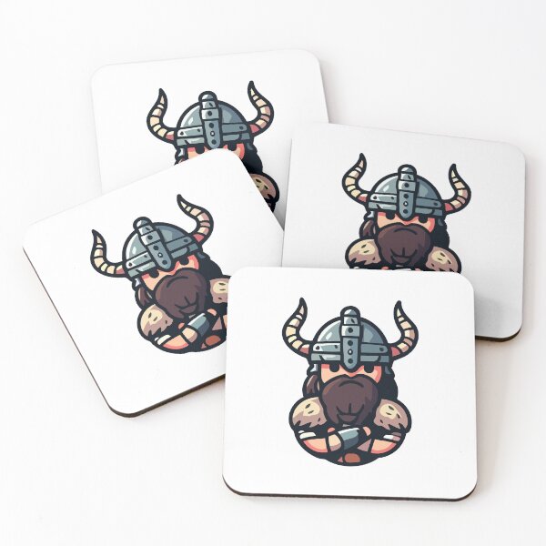 Item preview, Fierce Kawaii Viking Warrior - Adorable Cartoon designed and sold by Akioos.