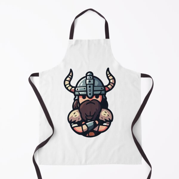 Item preview, Fierce Kawaii Viking Warrior - Adorable Cartoon designed and sold by Akioos.