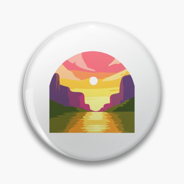 Item preview, Majestic Sunset Canyon - Kawaii Landscape designed and sold by Akioos.