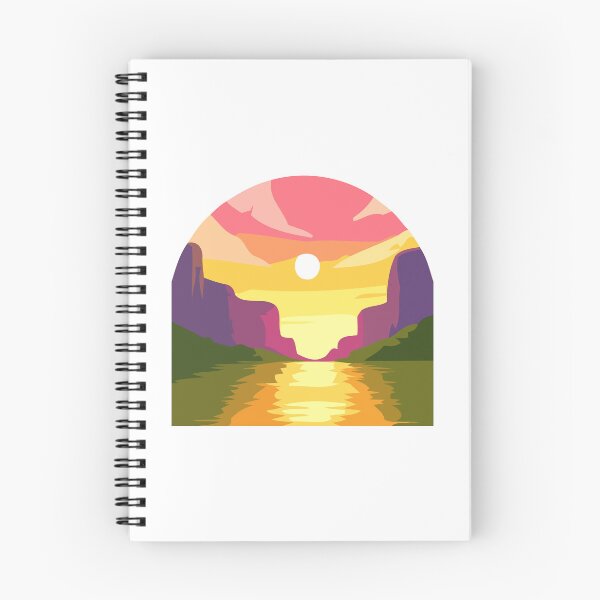 Item preview, Majestic Sunset Canyon - Kawaii Landscape designed and sold by Akioos.