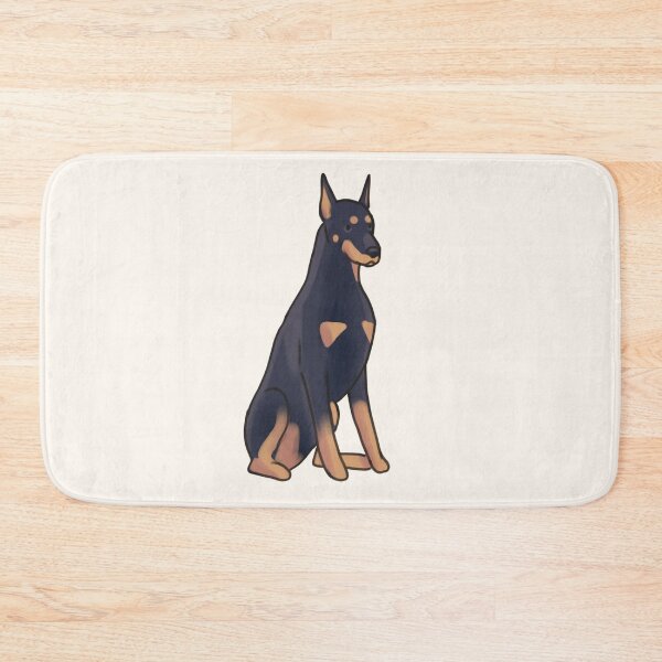 Aperçu de l'œuvre doberman assis créée et vendue par Artofmayara.