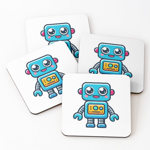 Item preview, Cute Kawaii Robot - Adorable Cartoon Character designed and sold by Akioos.