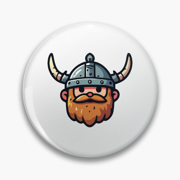 Item preview, Cartoon Viking Warrior - Kawaii Norse Character designed and sold by Akioos.