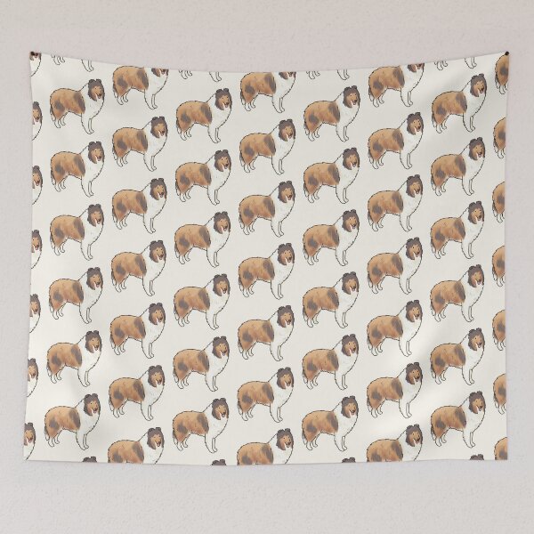 Item preview, rough collie art designed and sold by Artofmayara.