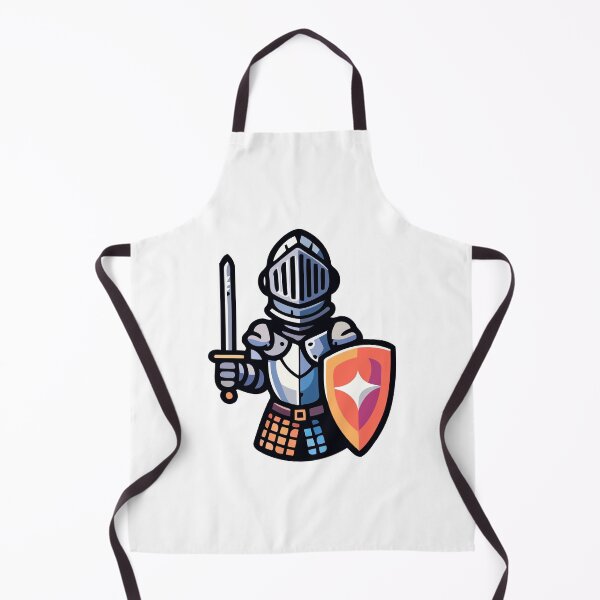 Item preview, Cartoon Knight in Shining Armor - Kawaii Medieval Warrior designed and sold by Akioos.