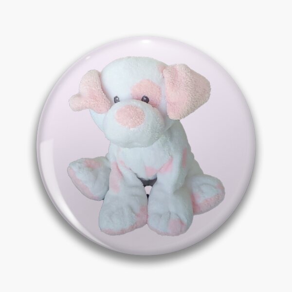 Item preview, pink dog teddy plush  designed and sold by RobynYourHeart.