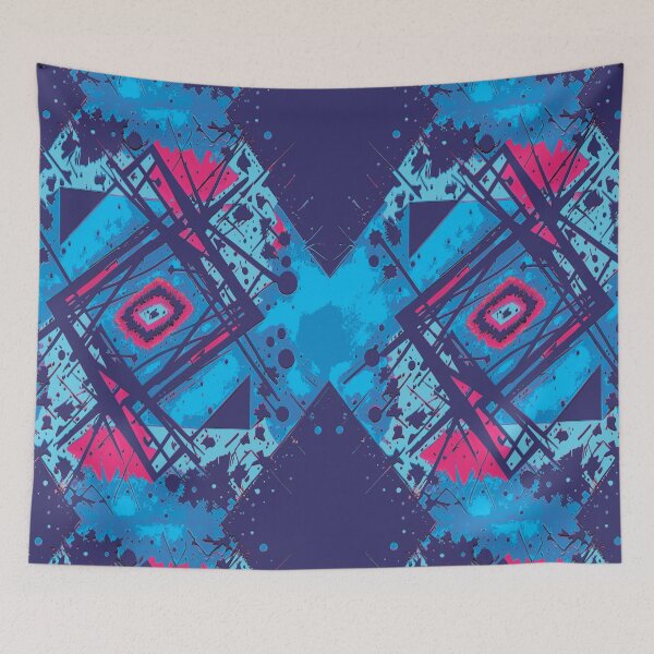 Item preview, Blue Fusion, Abstract Artazan Color Fusion. designed and sold by I-Desire.