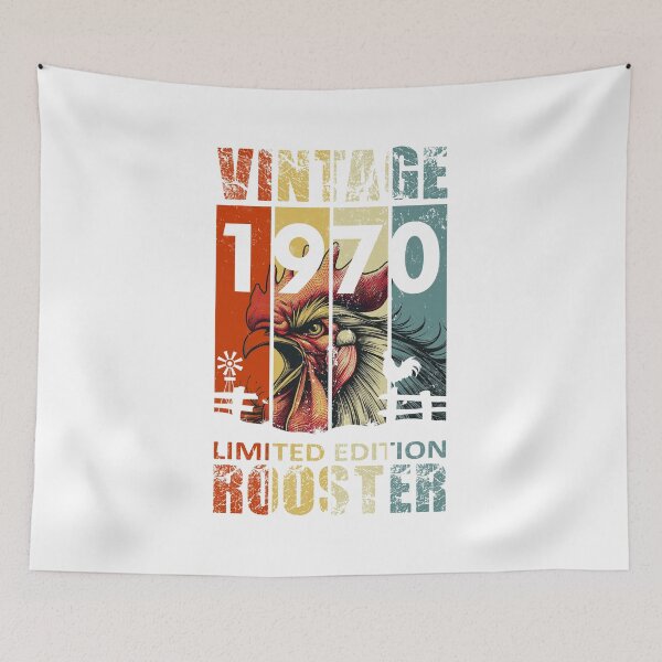 Item preview, Vintage Rooster Limited Edition 1970 designed and sold by Teepot888.