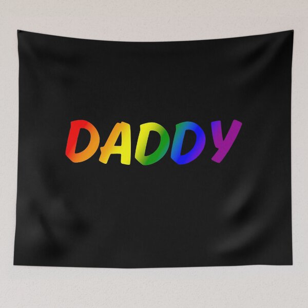 Item preview, Daddy Rainbow Pride Flag Colors, Gay MLM Pride Design  designed and sold by Travelslightly.